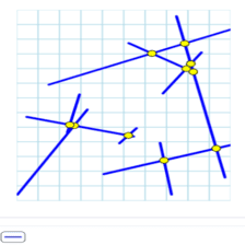 القاموس الرياضي :الخط المستقيم 