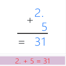 دروس وتمارين الرياضيات السنة الرابعة ابتدائي - التقنية الاعتيادية للجمع